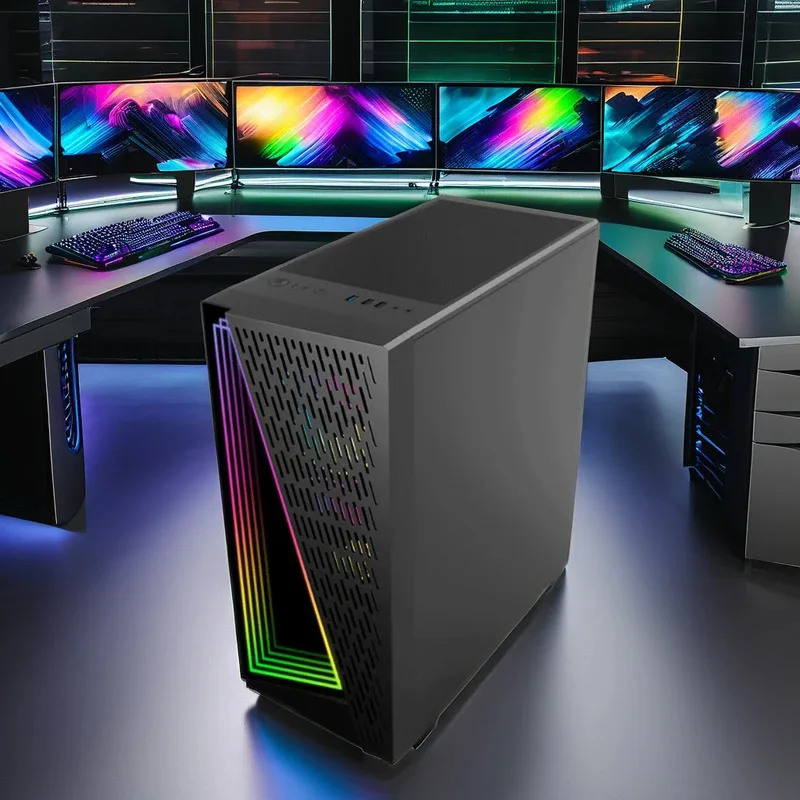 New Style Ultimate Desktops Gamer Core I7-11700K 32GB DDR4 SSD 1T RTX 3070 8G Cheap Price Full case Tower Computer Set Gaming Pc
