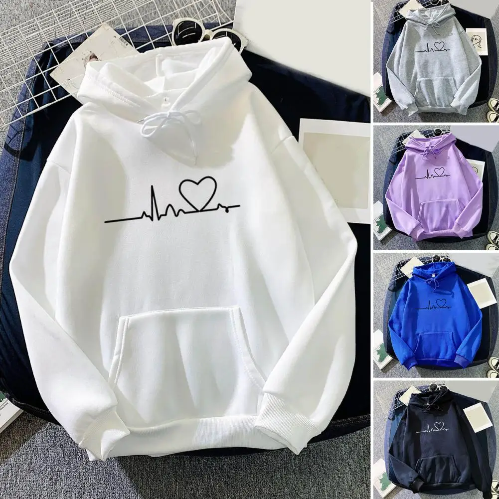 Nữ Y2k Áo Khoác Hoodie Thu Đông Mới Tricolor Colorblock Chữ In Hình Vòng Tròn Cổ Mi Áo Thun Cổ Áo Len
