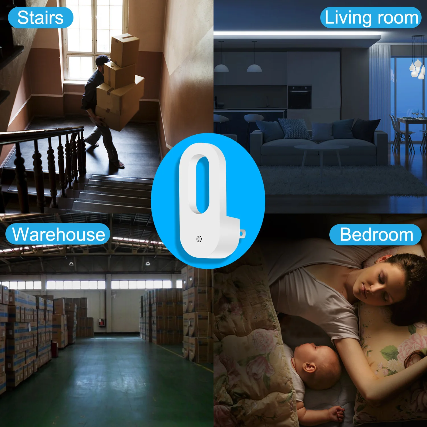 EU/Us-stecker Wand Nachtlicht Steckdose Mit Dämmerung Sensor 1/2 Pcs Warm Weiß Lampe Energiesparende für Kinderzimmer Schlafzimmer