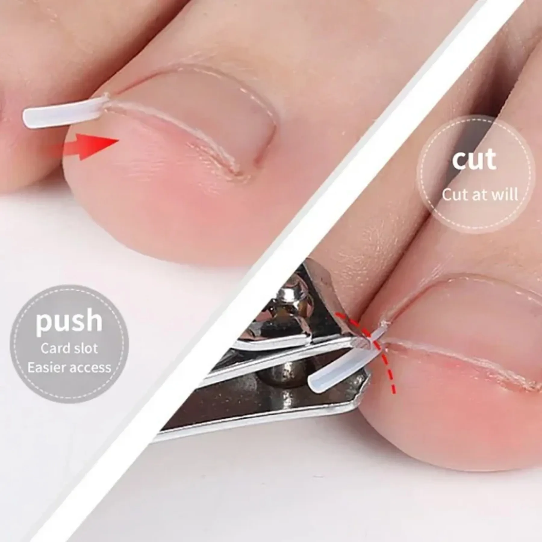 50 ชิ้นคุด Toenail Correction เครื่องมือคุดเล็บยืดหยุ่น Patch สติกเกอร์ยืดคลิปรั้ง Pedicure เครื่องมือ