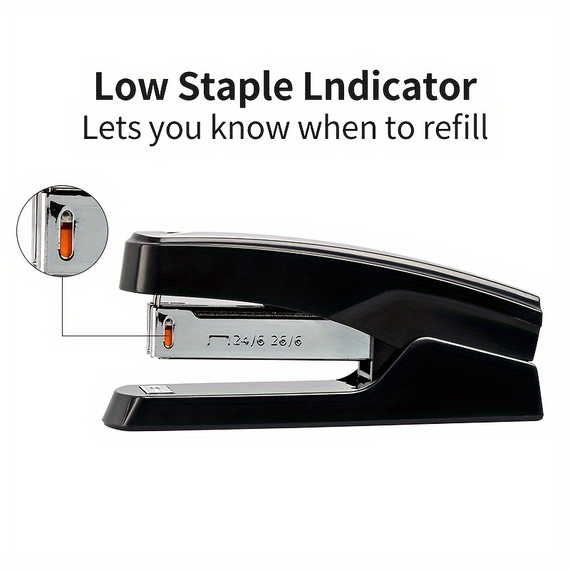 Durable Stapler With 1000 Nails Capable Of Binding 25 Sheets Of Paper Professional Office And Study Stationery Supplies