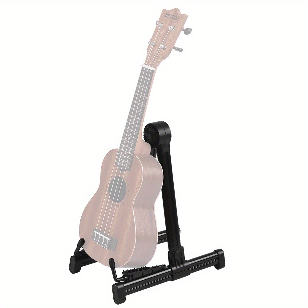 Supporto per chitarra regolabile-supporto autoportante pieghevole per acustica, elettrica, basso, chitarra, mandolino, Banjo, Ukulele e violino