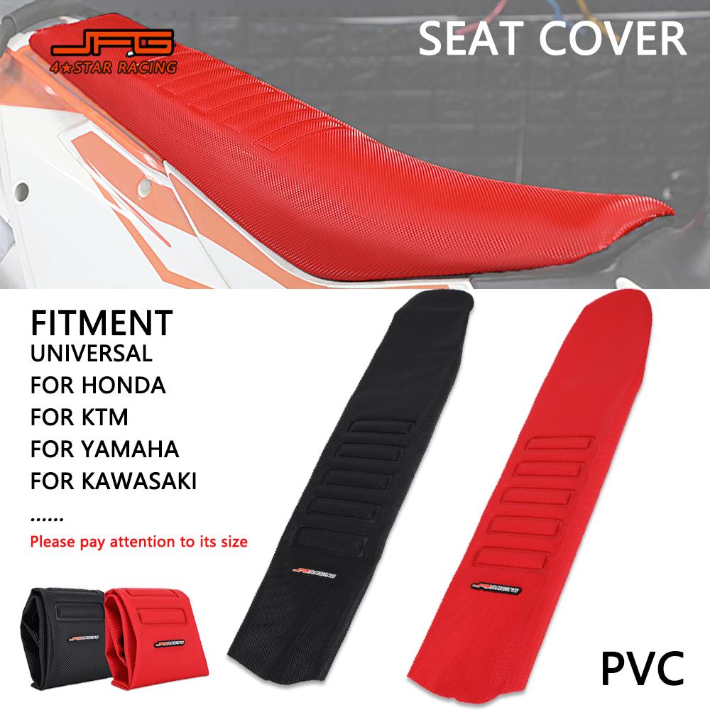 Accesorios para motocicleta, funda de asiento impermeable, diseño antideslizante Universal para Honda KTM YAMAHA KAWASAKI CRF XC EXC 85 125 150 250
