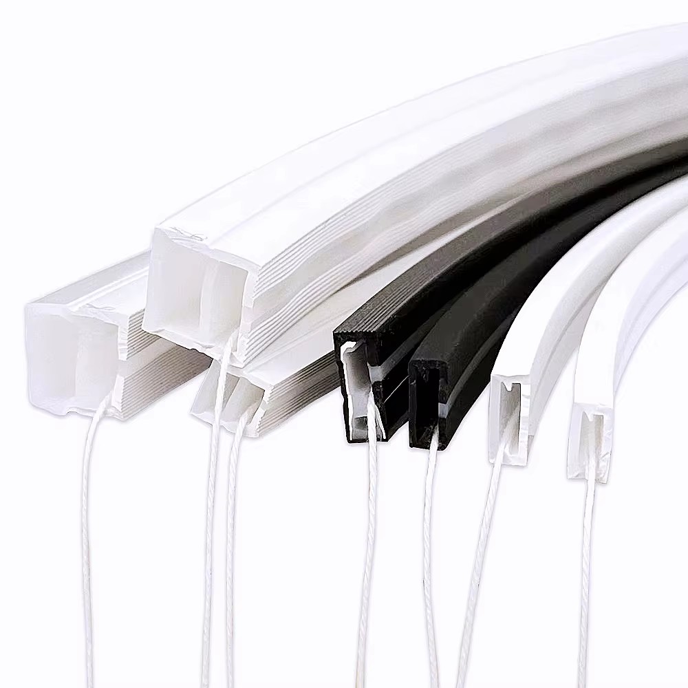 Tubo de luz de silicona de neón LED Flexible impermeable IP67 para WS2812B WS2811 5050 RGB 5mm 8mm 10mm 12mm tira de luz PCB