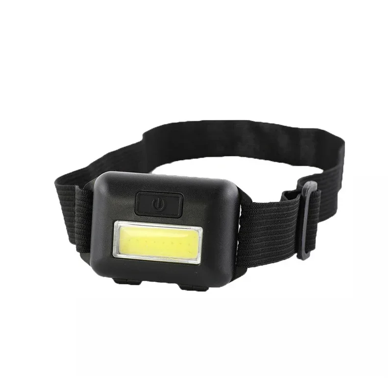 Mini faros Led para acampada, faros Cob portátiles, luz frontal impermeable con 3 modos de interruptor, luces Led, decoración navideña