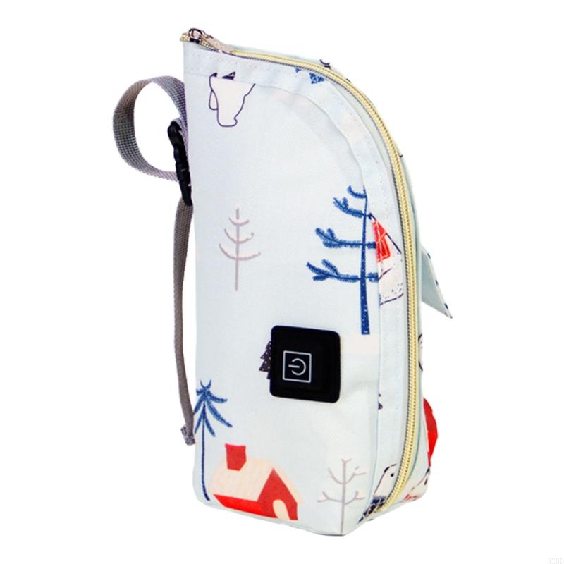 BX0D USB 哺乳瓶ウォーマーポータブルトラベルミルクウォーマー哺乳瓶加温カバー