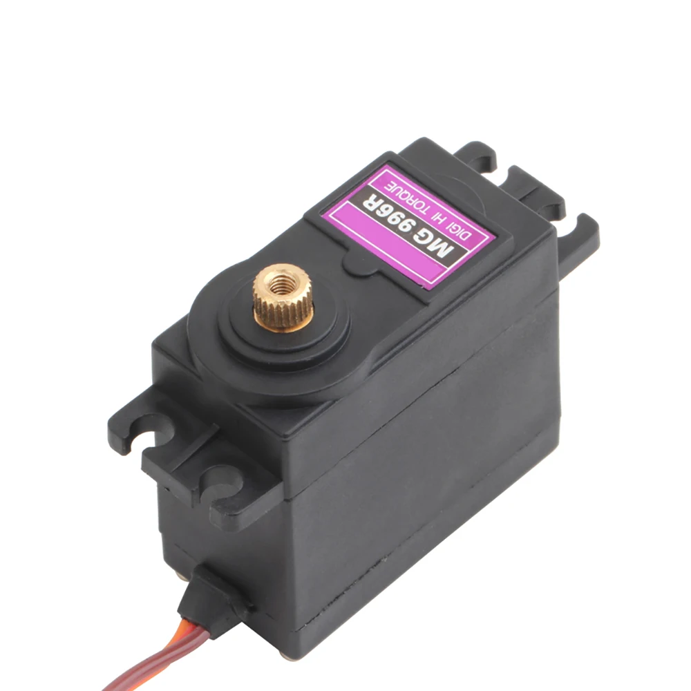 Servos numériques MG995 MG996, 4 pièces/lot, 13KG 15KG, tout engrenage métallique pour voiture JR modèle RC hélicoptère bateau Arduino UNO, bricolage, vente en gros