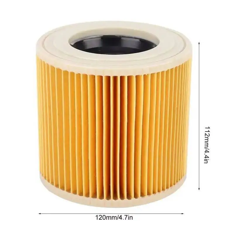 Filtro para Karcher WD2 WD3.200 MV2 MV3 WD3 WD2250 piezas de aspiradoras accesorios filtros bolsas de polvo