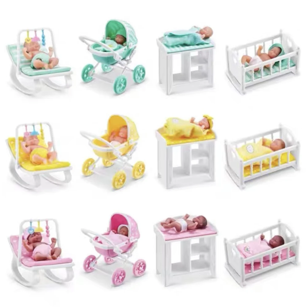私のミニベビーサプライズ人形ズール 5 サプライズミニブランドおもちゃかわいいギフトミニチュアおもちゃミニチュアおもちゃミステリーブラインドボックス赤ちゃんのおもちゃ