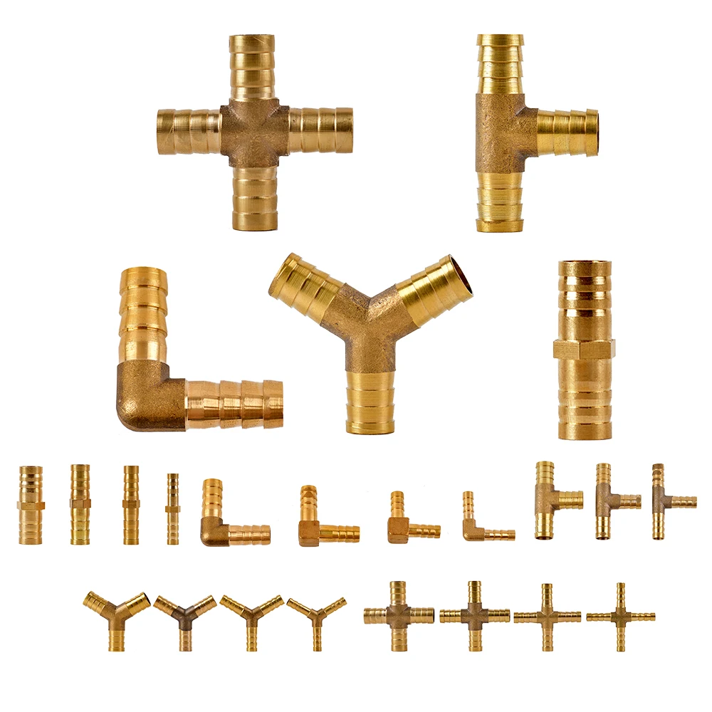 1/2 3/4 "Chủ Đề Đầu Nối Nhanh Bằng Đồng Tưới Vườn Adapter Tưới Nhỏ Giọt Đầu Vòi Bằng Đồng Đầu Nối Nhanh Phụ Kiện 1 Cái