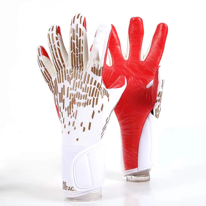 Luvas de goleiro de futebol duráveis para adultos e crianças de látex premium