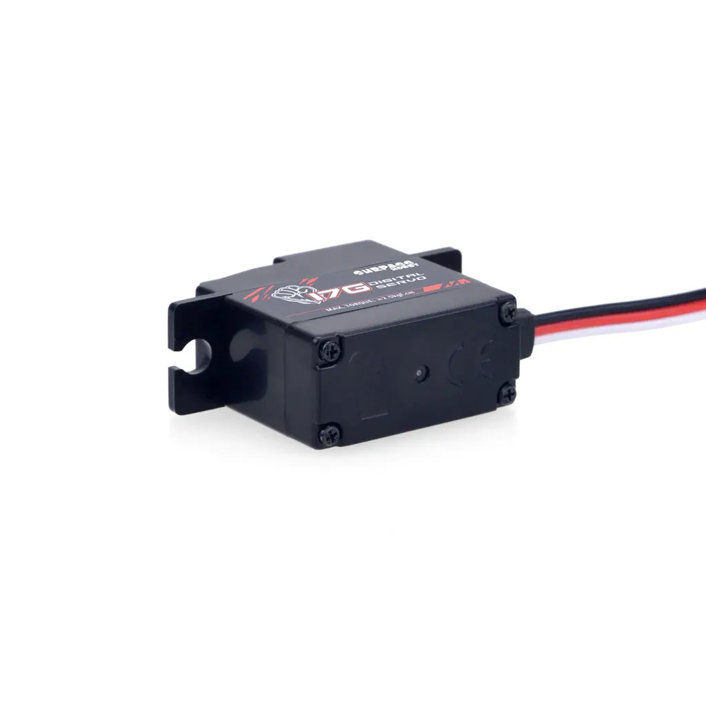 SURPASS HOBBY 17g RC รถ Mini Servo พลาสติกเกียร์โลหะ 4.8 V ~ 6 V DC มอเตอร์สําหรับเครื่องบินหุ่นยนต์เรือของเล่น Wltoys Part