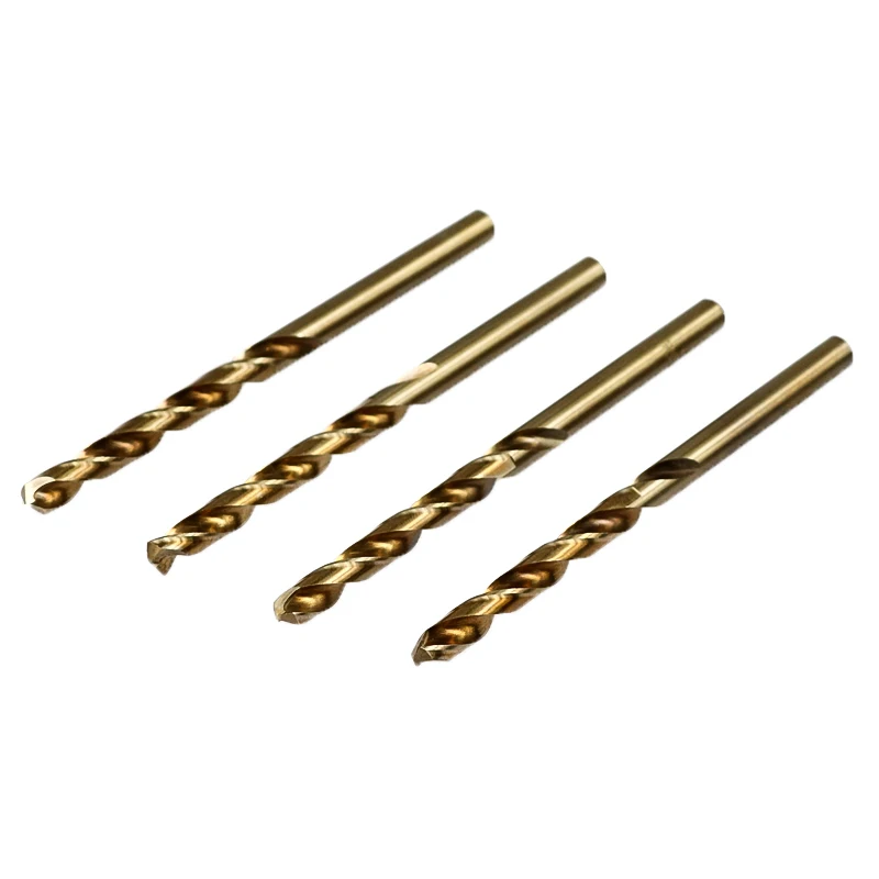 1.0-13mm Cobalt Coated Twist Drill Bit Set HSS M35 Gun Drill Bit For Wood/Metal Hole Cutter Power Tools