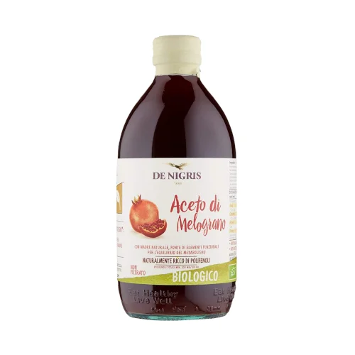 Vinaigre de vin de pomme blanche Melograno 500ml - De Nigris