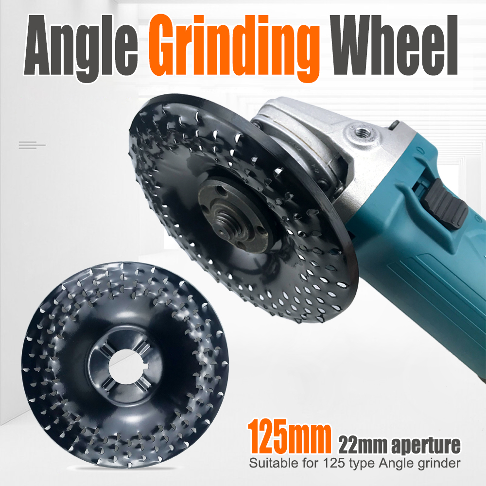 92mm/125mm Grinder Wheel Wood Sanding Rotary Discs For Angle Grinder Woodworking Smooth Cutting Brasive Rotary Tools