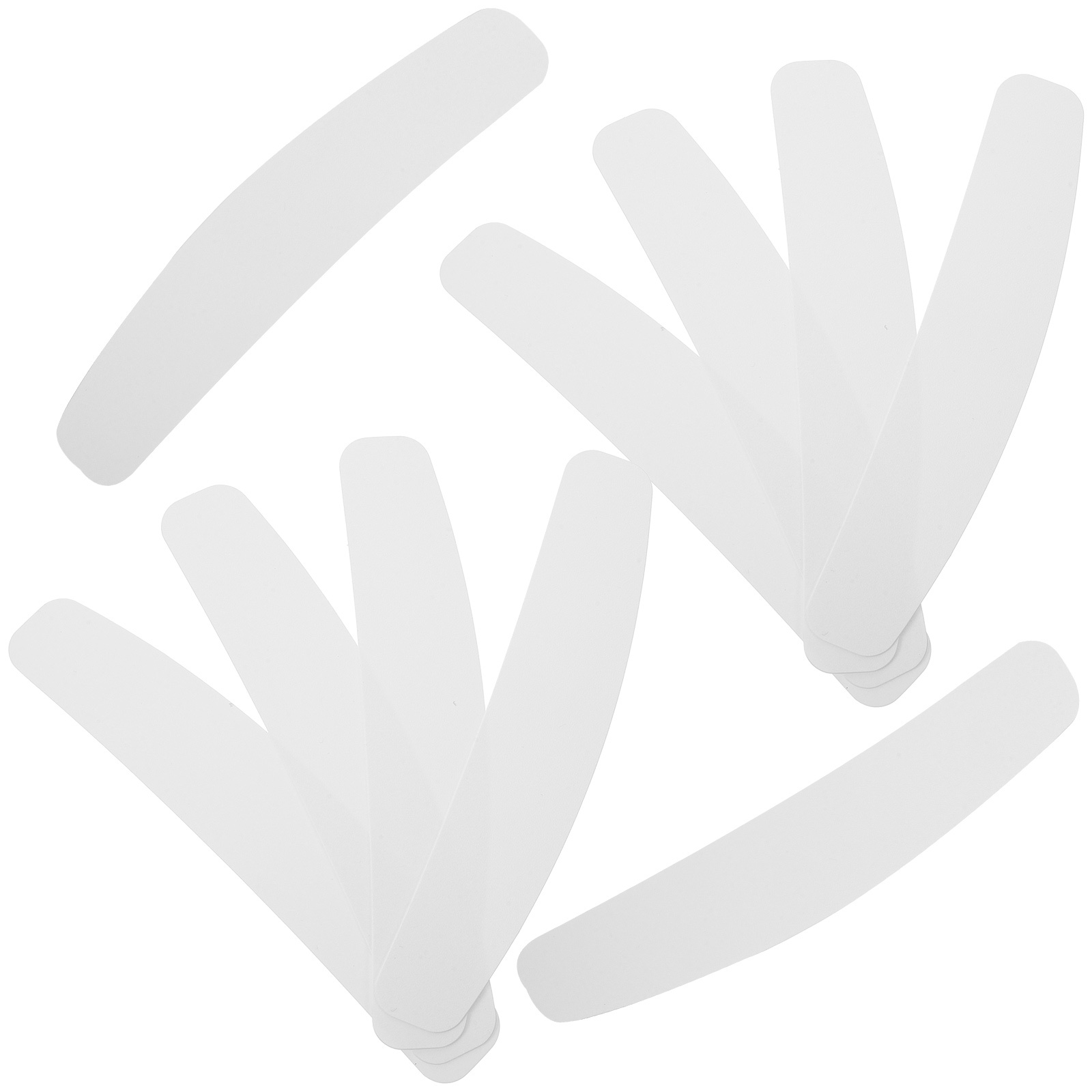 10Pcs Shirt Collar Stays for Men Bend Resistant Adhesive Suit Collar Holders Formal Shirt Accessories Suit Adhesive Stays