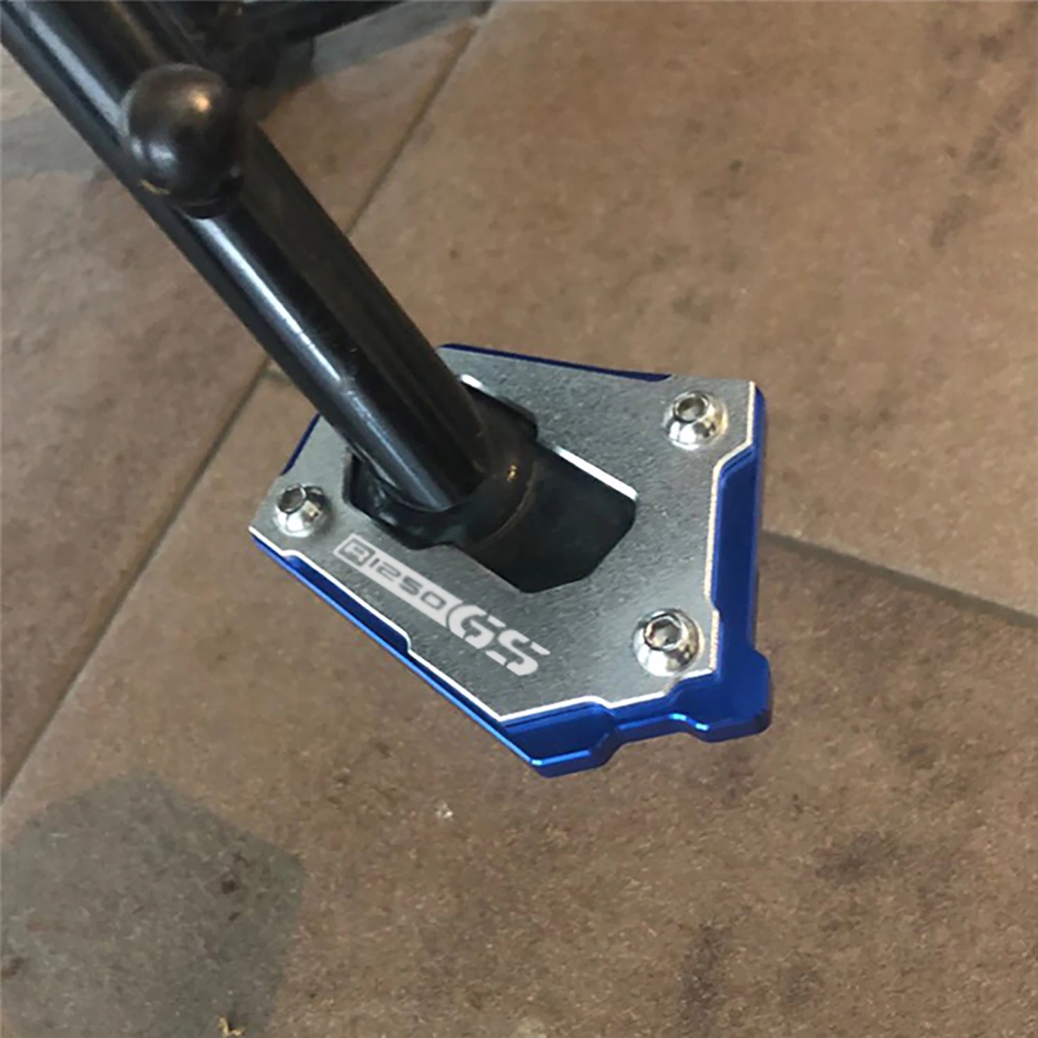 Xe Máy Chân Đế Chân Bên Đứng Mở Rộng Hỗ Trợ Miếng Lót Tấm Cho Xe BMW R1250 GS R 1250 GS R 1250GS HP 2020 2019 2018