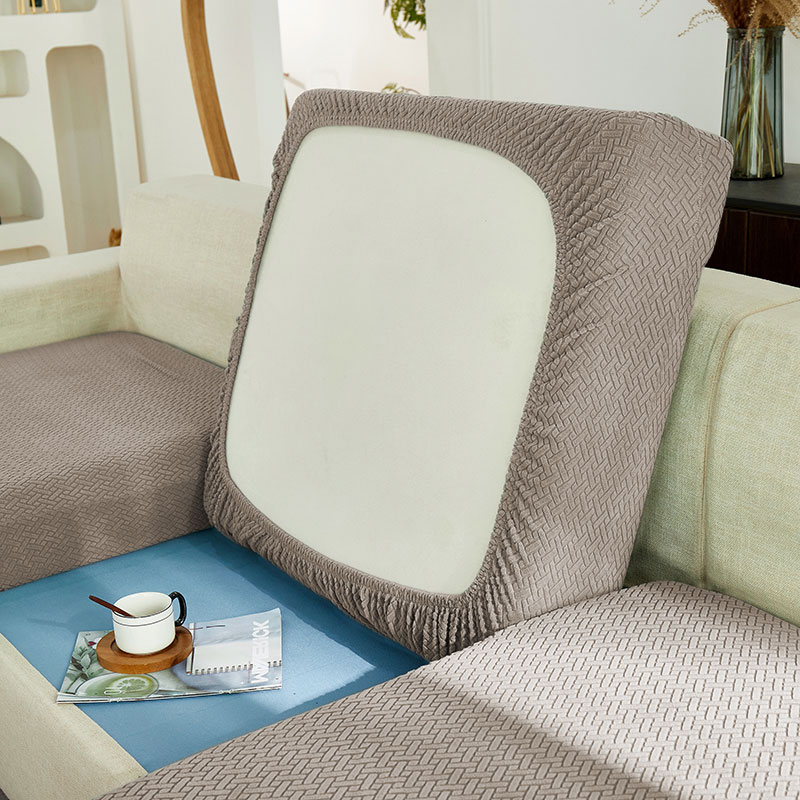 Neue Jacquard Sofa Sitzbezüge Stretch Sofa Couch Abdeckung Für Wohnzimmer Sofa Kissen Abdeckung Schutz Abnehmbare Waschbar Schonbezug