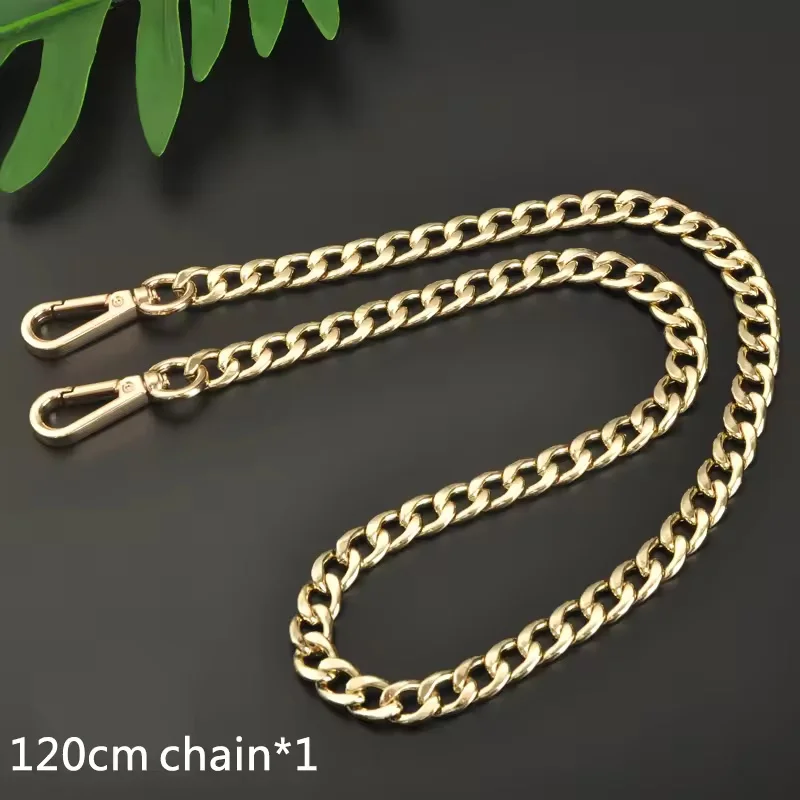 Accessori per catene in metallo Borsa da polso portatile a tracolla Tracolla a catena Accessori per bagagli di ricambio Decorazione versatile