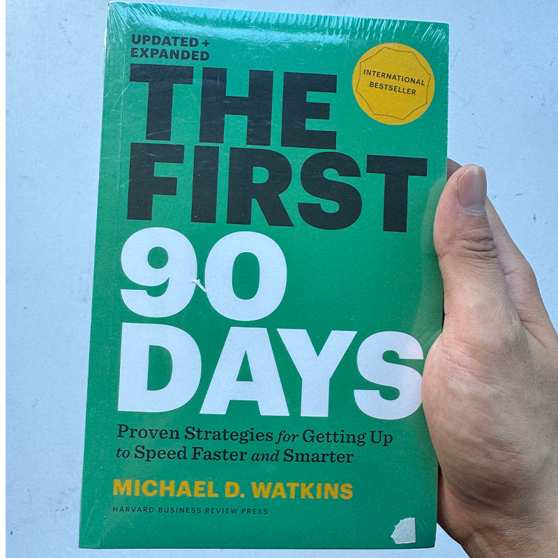 1 libro de estrategia probada de los primeros 90 días para ir a la velocidad, libro en inglés más rápido y inteligente