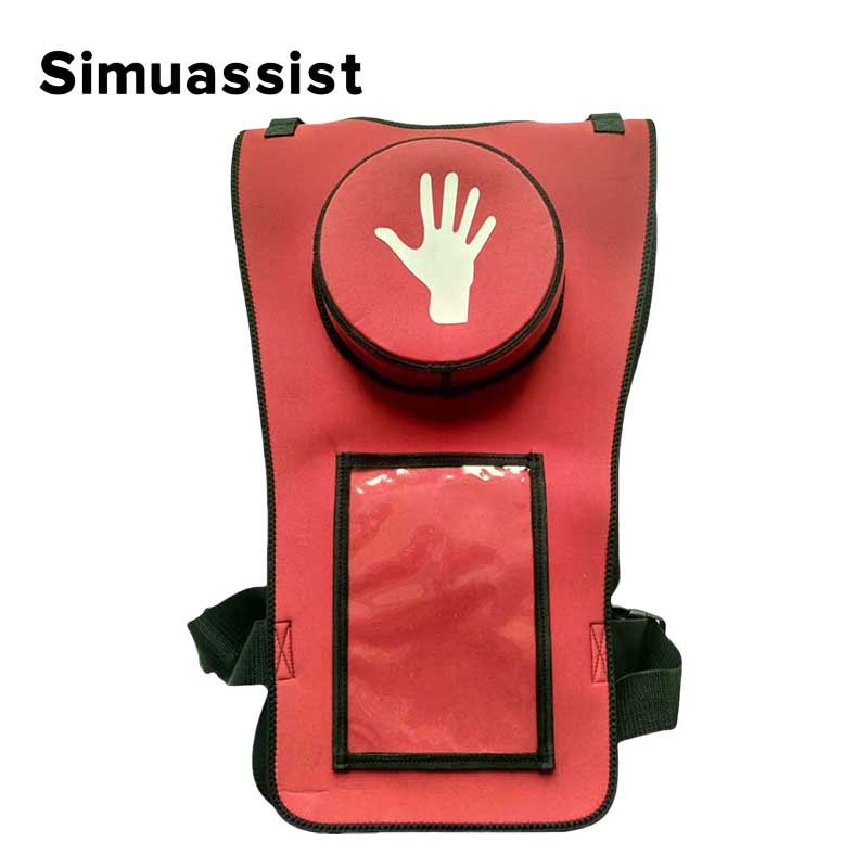 First AidการฝึกอบรมHeimlichการฝึกอบรมเสื้อกั๊กChoking Trainer Tracheal Blockageเสื้อกั๊กสวมใส่ผู้ใหญ่Infarctionการสอนรุ่น