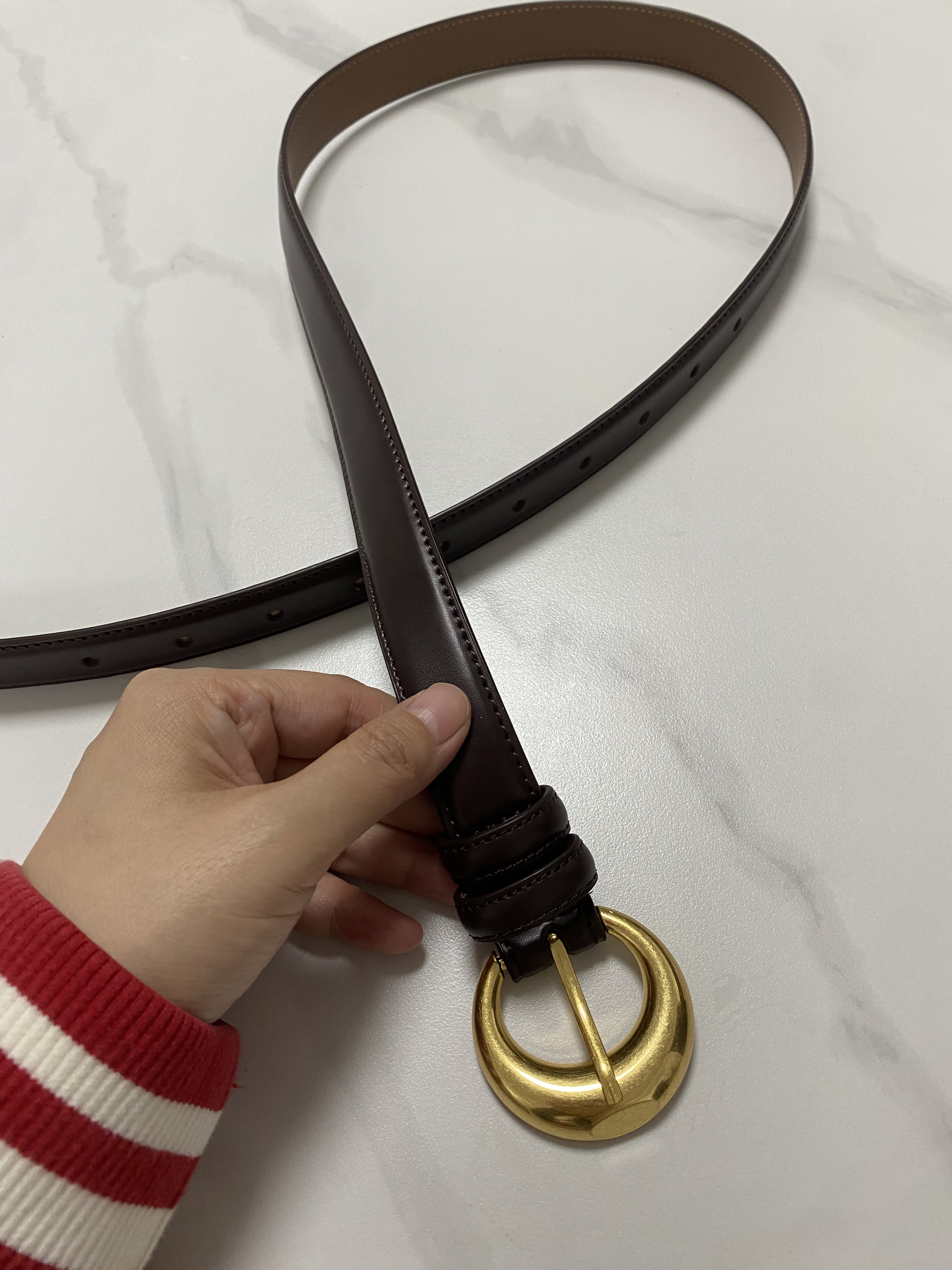 Cummerbunds en cuir véritable pour femmes, ceinture corsets, ceinture large, décoration de l'environnement, mode vintage, structure dorée, robe féminine, R2243