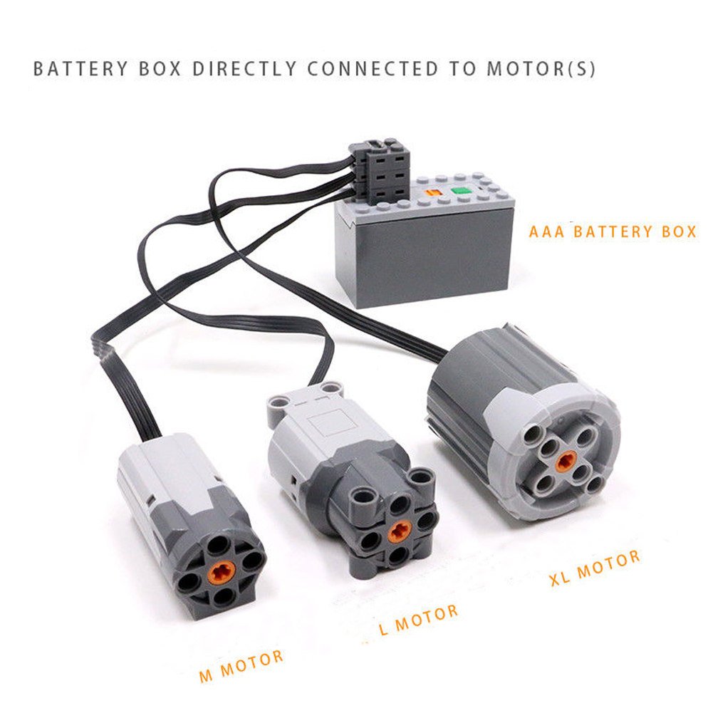 Parte técnica 8883 M Motor compatível com legoeds Power Functions Bloco de construção Carro Caminhão Veículos Modelo Power Up Speed Motor