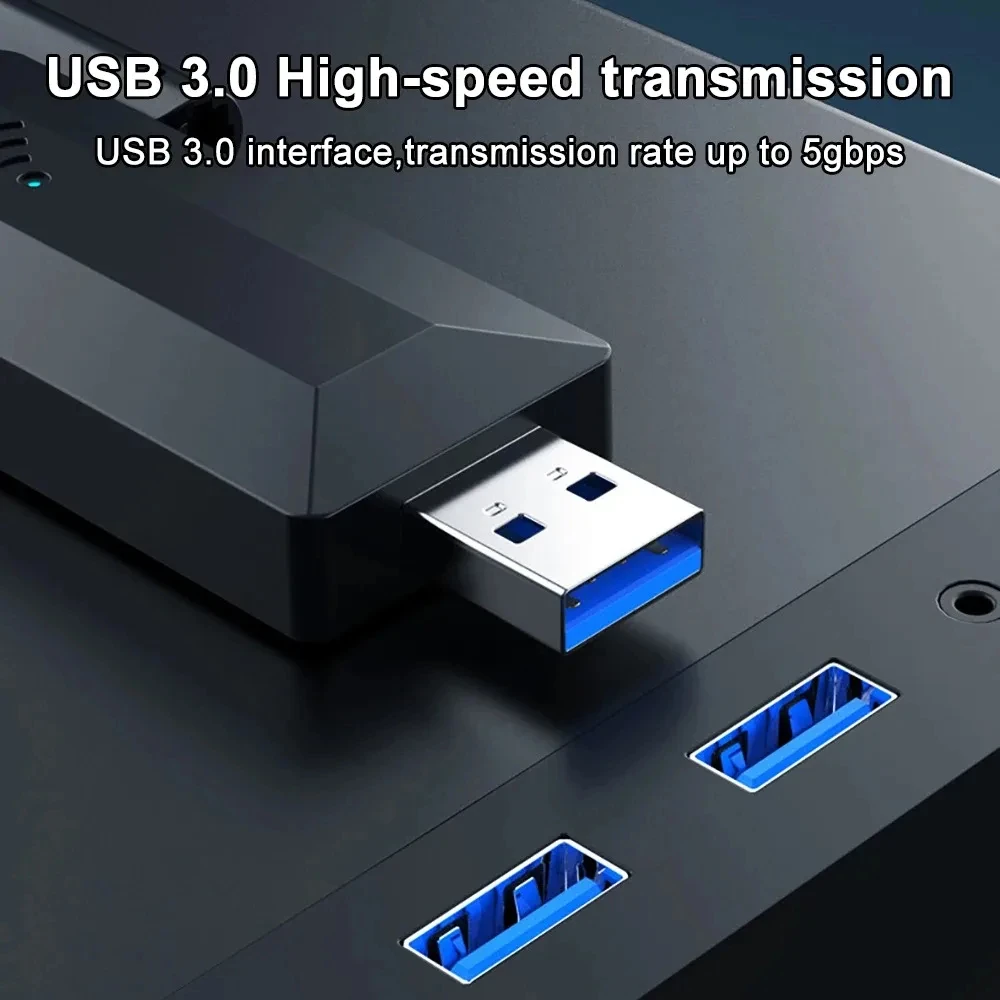 1200Mbps WiFi USB Adapter Network Card Dual Band 2.4G/5Ghz Wi-Fi Dongle 802.11AC 4 Antennas Wireless Receiver For PC Laptop