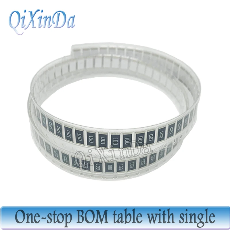 100 шт. 2512 SMD чип 1 Вт 0R ~ 10 м 5% 1 Вт 0 1 10 100 150 220 330 Ом 1K 2.2K 10K 100K 220K 0R 1R 10R 100R 150R 220R 330R 470R