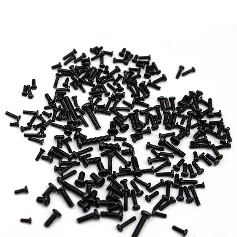 500PCS 18Size Laptop Notebook Tiny Computer Replacement Electronic Screws Assortment Repair Kit Flat Head Mini Screw Set