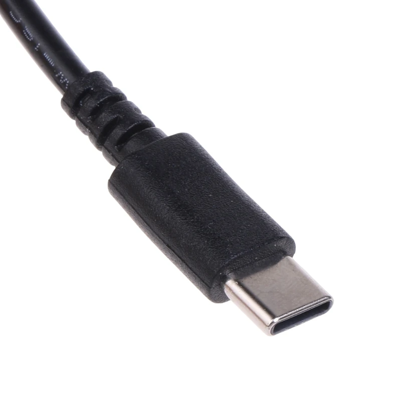 Кабель питания с USB Type-C на 5,5x2,1 мм, 9 В, 12 В, 15 В, 20 в