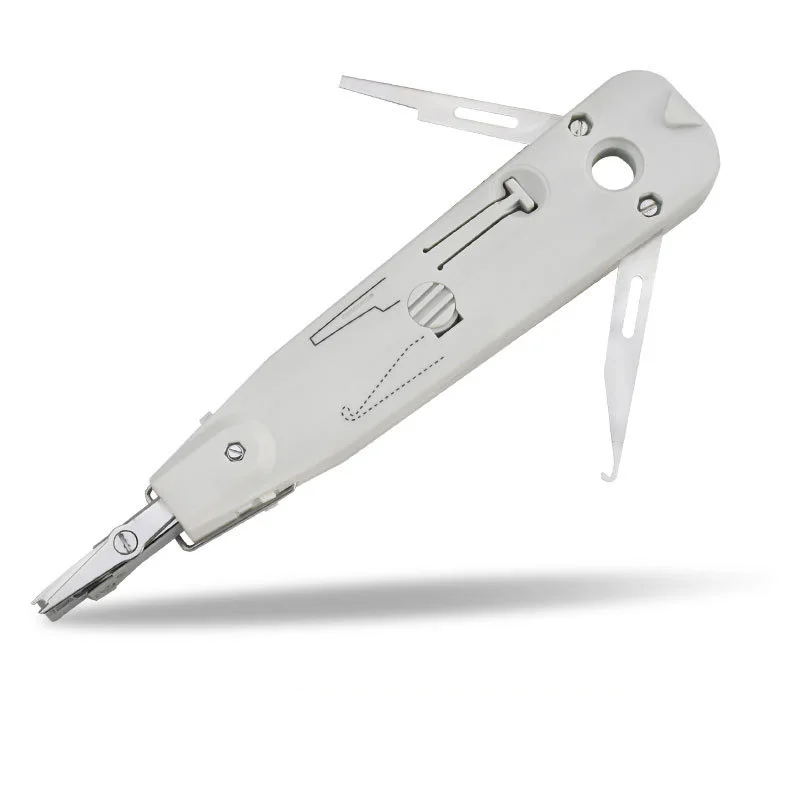 LSA Punch Down Tool 110-Drahtschneider Telekommunikations-Crimpzange RJ11 Rj45 Keystone Jack Netzwerkkabel Modul Telefon Krone Patch Panel