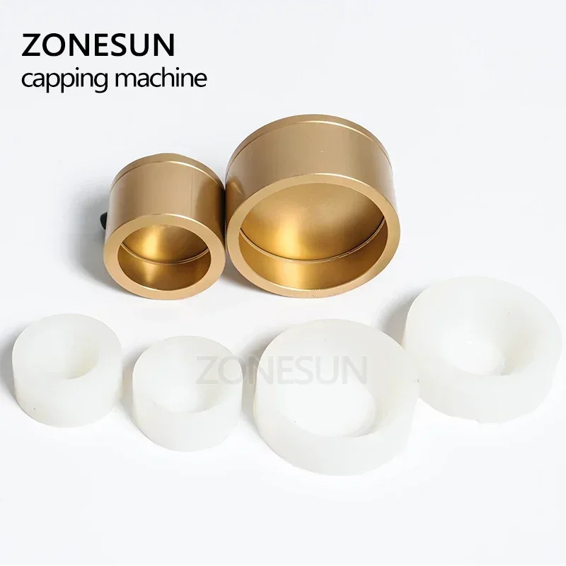 ZONESUN Di Động Cầm Tay Điện Bình Đóng Nắp Máy Tự Động Với An Ninh Vòng Nhựa Capper Gắn Mũ Dụng Cụ