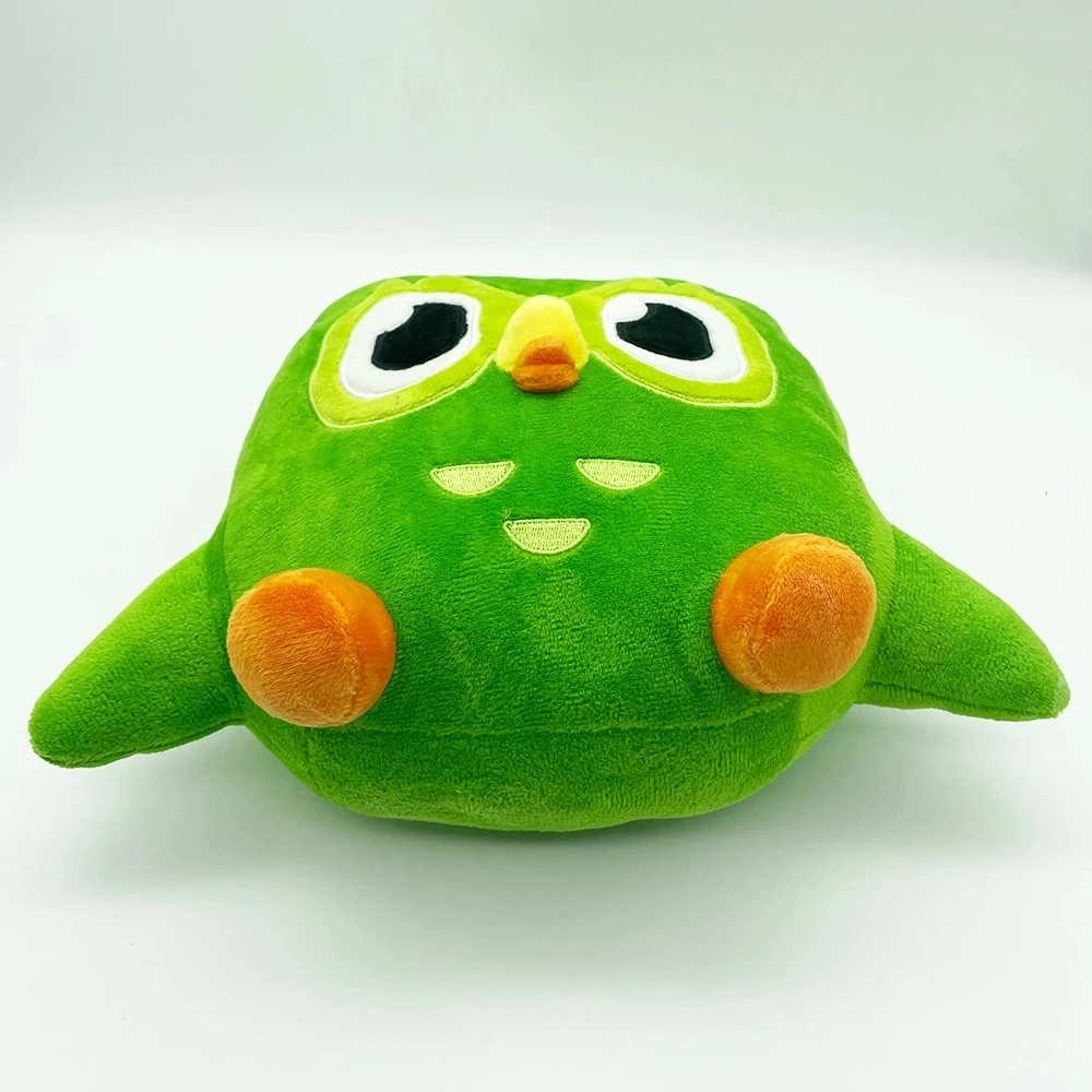 Belle peluche Duo verte duo le hibou, jouet en peluche de dessin animé, Animal en peluche doux, poupées en peluche, cadeau d'anniversaire pour enfants