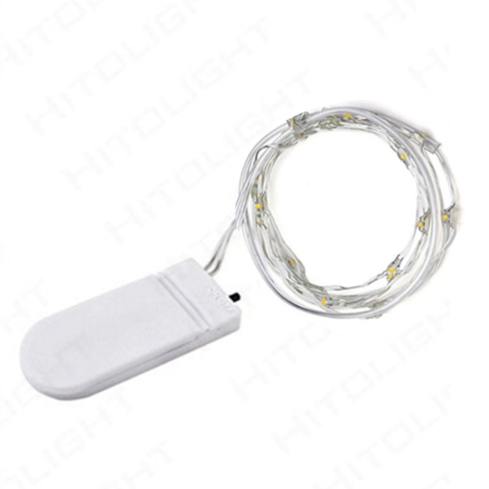 Guirnaldas de luces LED de alambre de cobre, guirnalda navideña para interiores, dormitorio, hogar, boda, decoración de Año Nuevo, funciona con batería USB