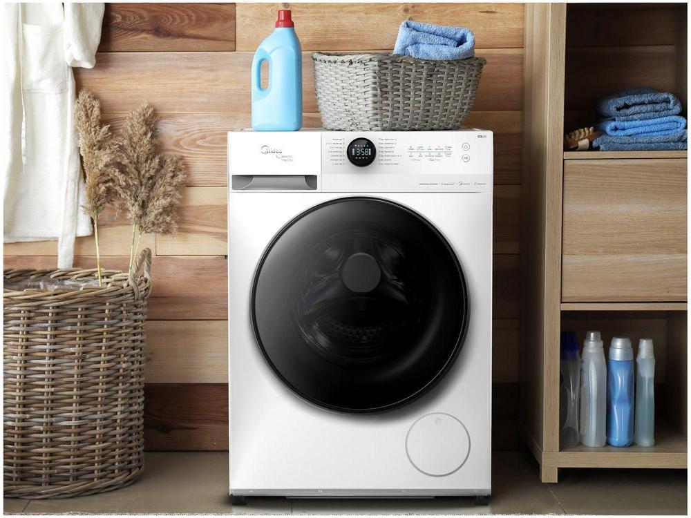 Lava e Seca Smart Midea 11kg Inverter Branca MF200D110WB - 110V