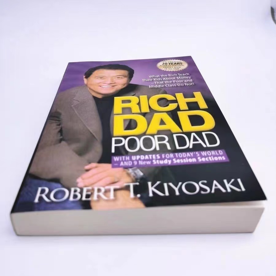 RICH DAD POOR DAD Robert Toru Kiyosaki การเงินส่วนบุคคลหนังสือเด็ก Financial Intelligence การตรัสรู้หนังสือการศึกษา