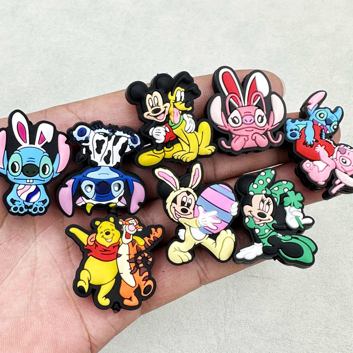 10pcs ลูกปัดซิลิโคนใหม่ DIY โฟกัสลูกปัดซิลิโคน DIY ปากกาจุกนมเครื่องประดับขายส่งซิลิโคนลูกปัดของขวัญ