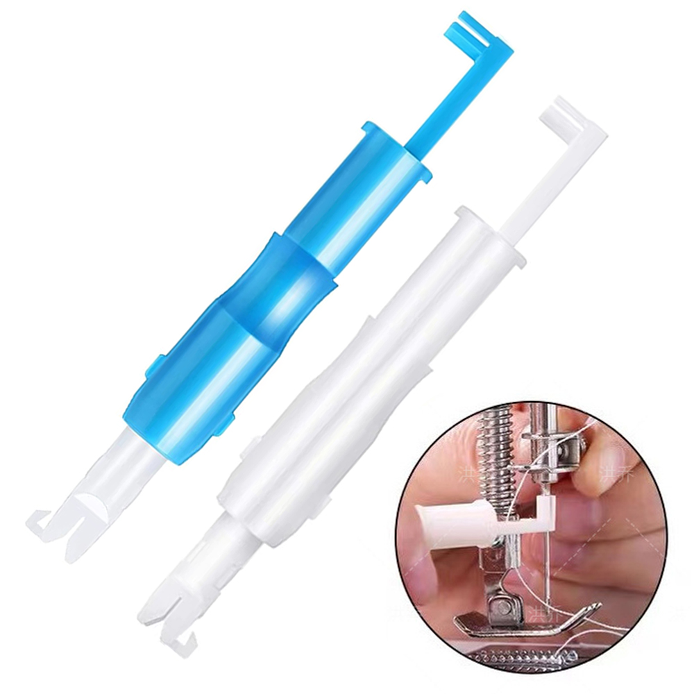 Blauw en wit naaimachine Naaldinbrenger Threading Automatische inrijger Snelle naailinrijger Naaldwisselaar Hold naaigereedschap