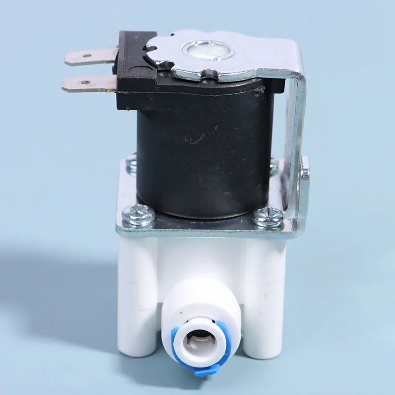 เครื่องทำน้ำบริสุทธิ์12V/24V วาล์วน้ำ1ชิ้นเครื่องกรองน้ำระบบรีเวิร์สออสโมซิส2จุดสวิทช์วาล์วเชื่อมต่อที่รวดเร็ว
