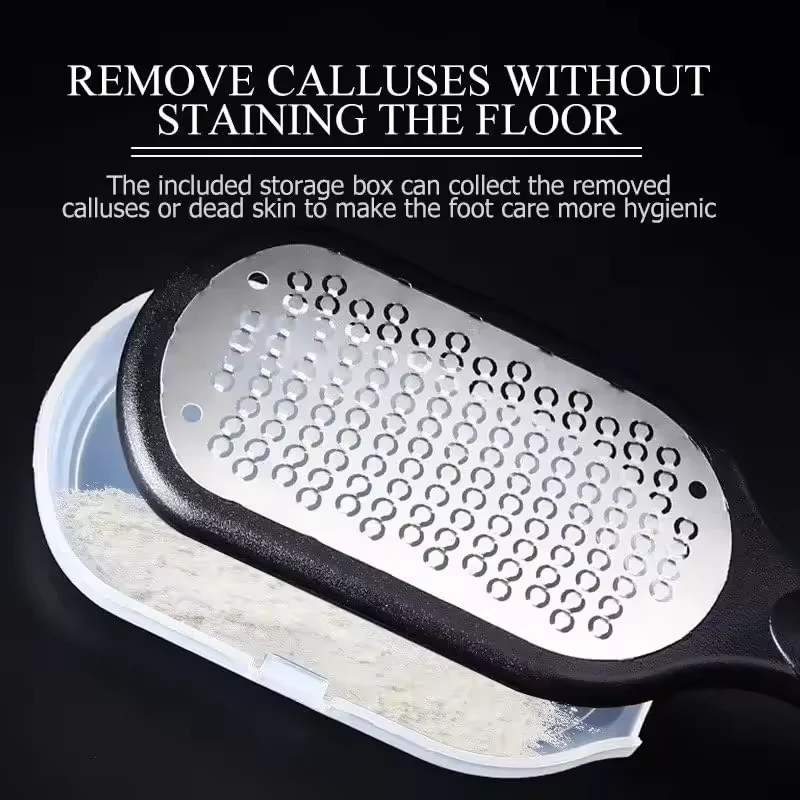 1Pcs/2PCS/3PCS 발 파일 전문 Rasp Heel Grater 하드 데드 스킨 캘러스 리무버 페디큐어 풋 케어 도구