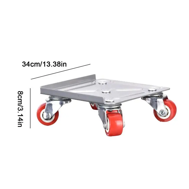 Carrinho de movimento para móveis pesados, com rodas de travamento, levantador de carga, conjunto de ferramentas móveis com almofada antiderrapante para sofás
