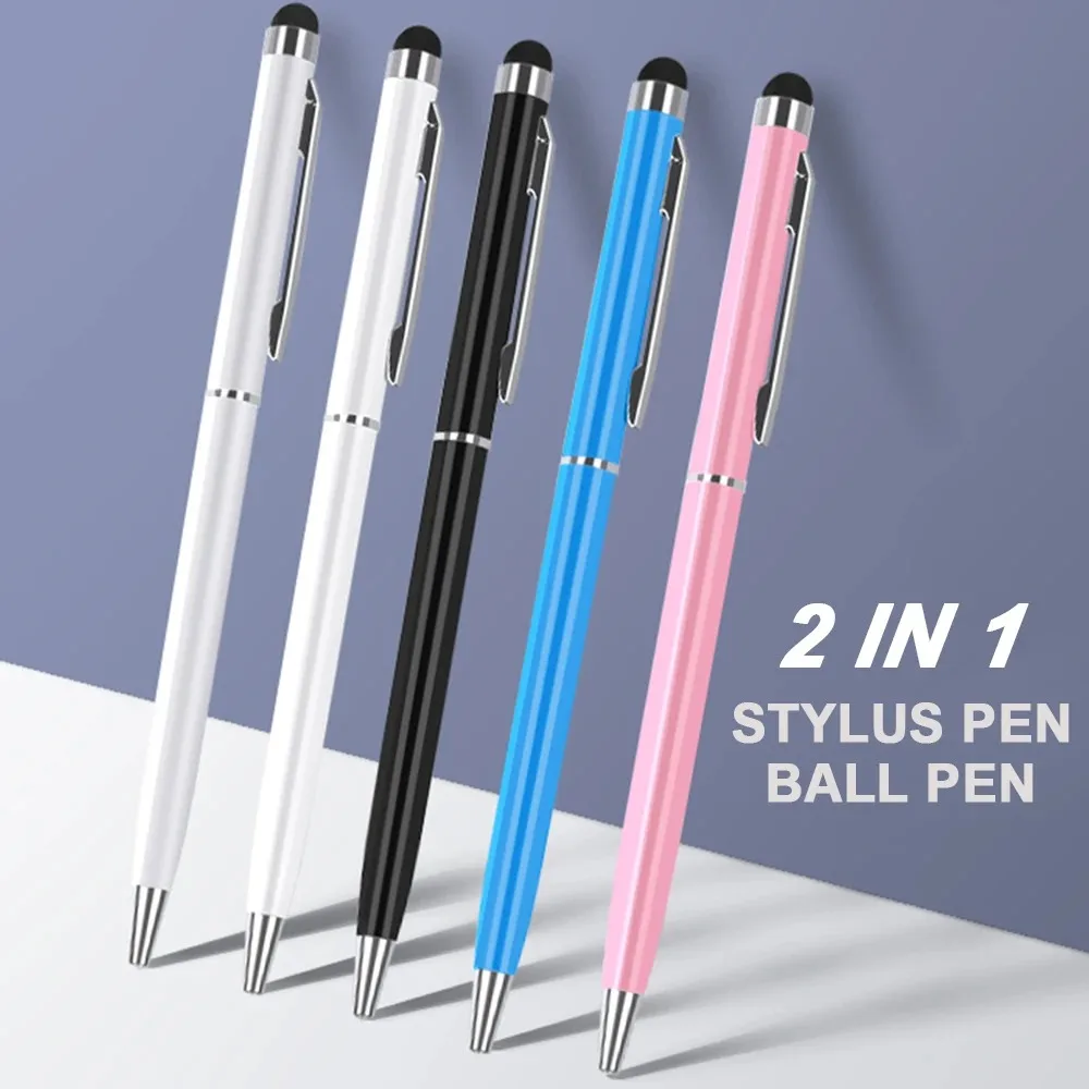 10 pçs universal caneta stylus tablet desenho tela capacitiva caneta de toque para iphone ipad samsung xiaomi android lápis do telefone móvel