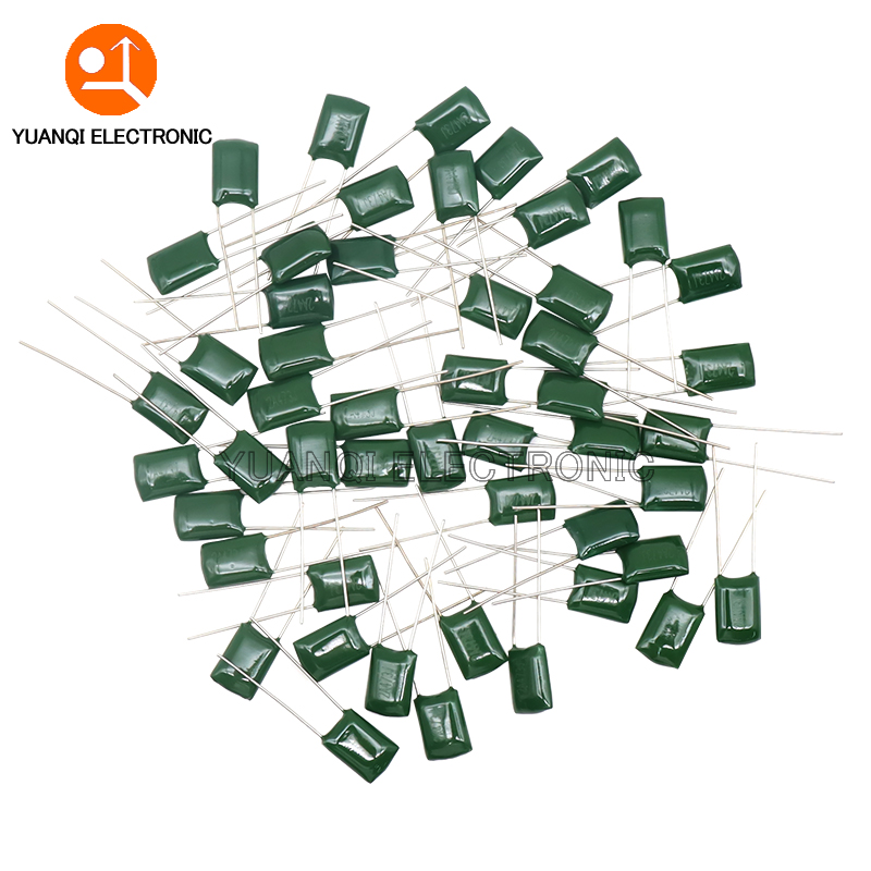 50PCS 100V Capacitor de Filme de Poliéster 330PF 470PF 560PF 102 222 472 103 223 333 473 104 1NF 2.2NF 10NF 22NF 47NF 100NF 0.1UF
