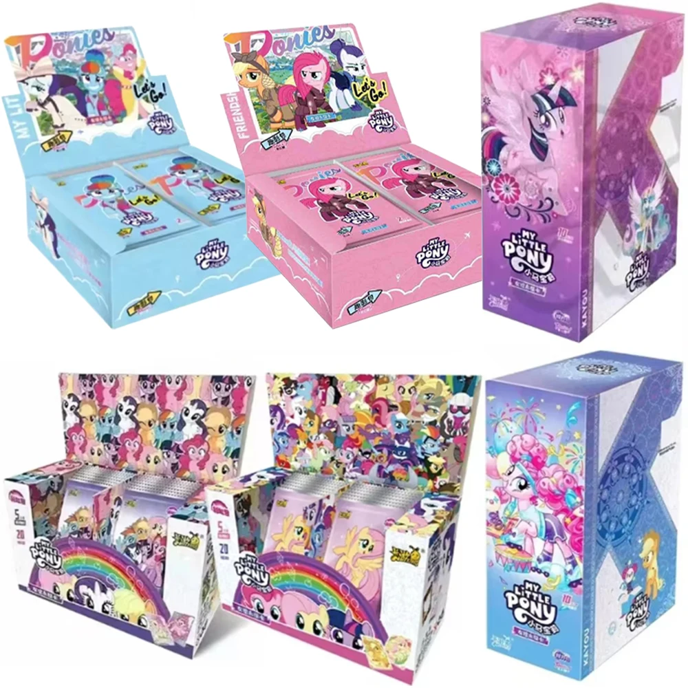 Kayou genuíno meu pequeno pônei cartão 40th aniversário limitado amizade cartão eterno raro sc sgr cartões brinquedo presente cartão de princesa