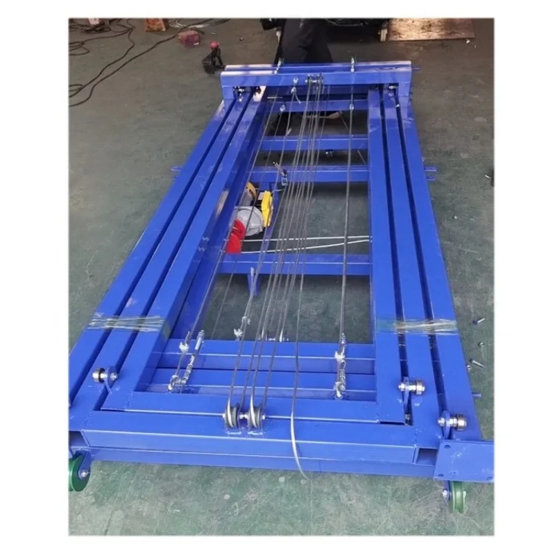 Impalcatura mobile elettrica Piattaforma di lavoro per impalcature Piattaforma di lavoro Ascensore a forbice Sollevamento per impalcature brevettate Piattaforma di sollevamento mobile da 8 M