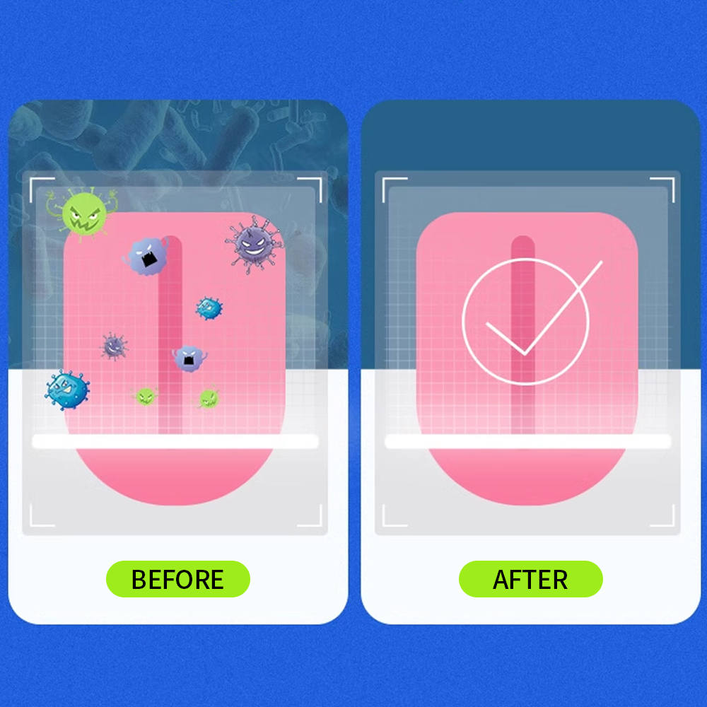 2 uds cepillo raspador de lengua de silicona limpiadores de lengua reutilizables herramientas de limpieza de lengua portátiles para niños adultos higiene bucal aliento fresco