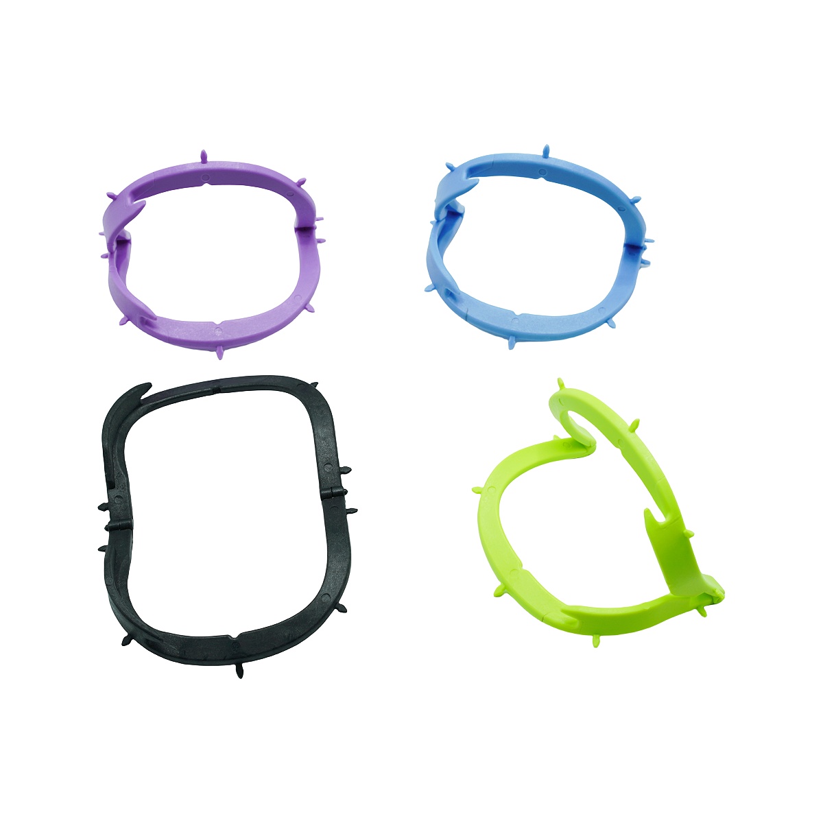 ‌ 1Pcs Dental Gummi Barriere Halterung Faltbare Mund Unterstützung Hohe-Temp Beständig für Röntgen Klinik Labor Oral chirurgie Werkzeuge