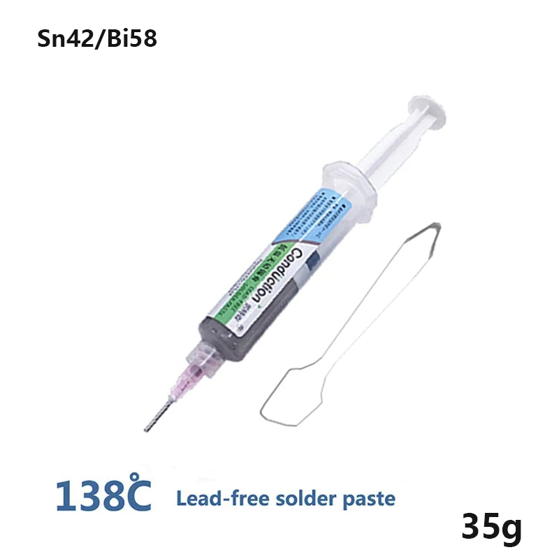 Bleifreie Lötpaste, Wartung, Lötzinn für iPhone, Schlamm, 138 183 260 Grad, Umweltschutz, CPU-Zinn, Schlamm 30 g