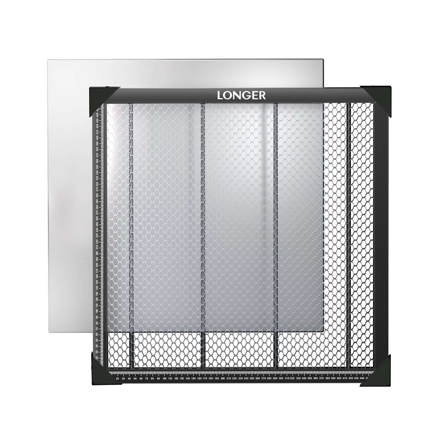 Laser Cutting Aluminum Panel Honeycomb Working Table for CO2 or diode Laser Engraver Cutting Machine 500x500x22mm